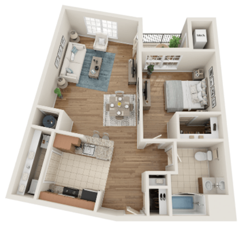 4100 Highland Glen Road 1-2 Beds Apartment for Rent - Photo Gallery 54